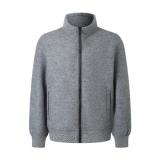 Canada Goose Sleeve Patch Logo Ribbed Zip Jacket 260311