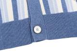 Louis Vuitton 25FW Stripe Jacquard Single-Breasted Knit Cardigan 260311