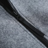 Canada Goose Sleeve Patch Logo Ribbed Zip Jacket 260311