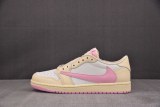 Nike Air Jordan 1 Retro Low OG SP Travis Scott Shy Pink