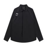Givenchy New Buckle Long Sleeve Shirt Black 260318