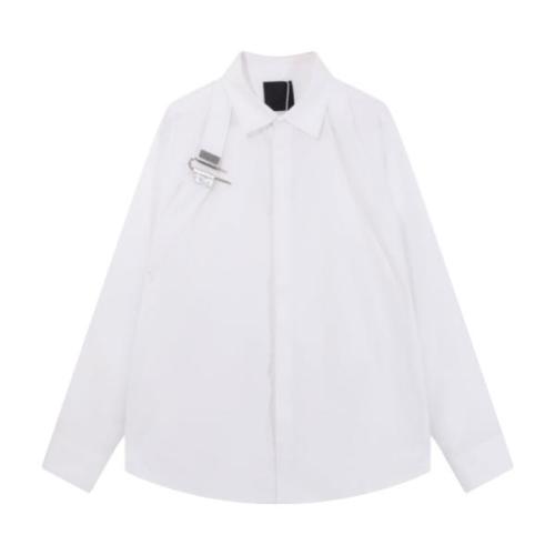 Givenchy New Buckle Long Sleeve Shirt White 260318