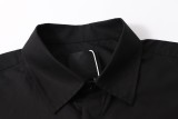 Givenchy New Buckle Long Sleeve Shirt Black 260318