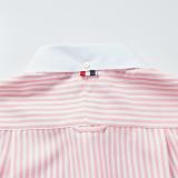 Thom Browne Pink Stripe Women's Long Sleeve Shirt 260318