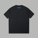 Prada 26SS Early Spring New Arrival Embroidered Logo Letter Short Sleeve 260325