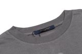 Louis Vuitton 26SS Embossed Print Short Sleeve (Gray) 260325