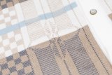 Louis Vuitton 26SS Floral Checkerboard Intarsia Knit Short Sleeve Shirt 260325