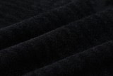Louis Vuitton 25SS Paneled Jacquard Knit Short Sleeve (Black) 260325