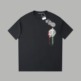 Chrome Hearts 26SS Early Spring New Arrival Embroidered Handcrafted Chrome Hearts Label Short Sleeve 260325