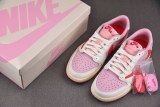 Air Jordan 1 Retro Low OG SP Travis Scott Shy Pink