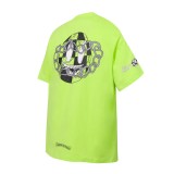 Chrome Hearts CH Graffiti Sanskrit Letter Print Short Sleeve T-Shirt 260401