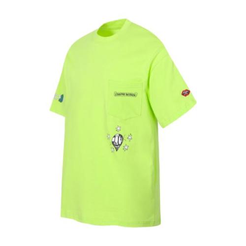 Chrome Hearts CH Graffiti Sanskrit Letter Print Short Sleeve T-Shirt 260401