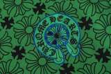Chrome Hearts CH Colorful Horseshoe All-Over Sanskrit Letter Print Short Sleeve T-Shirt 260401