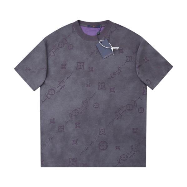 Louis Vuitton 26SS Early Spring New Arrival Classic Logo Burnout Jacquard Short Sleeve 260408