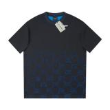 Balenciaga 26SS Early Spring New Arrival Classic Logo Burnout Jacquard Short Sleeve 260408