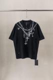 Chrome Hearts CH Heavy Wash 3D Print Short Sleeve T-Shirt (Black) 260408