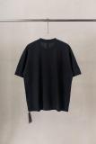 Chrome Hearts CH Heavy Wash 3D Print Short Sleeve T-Shirt (Black) 260408