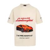 Balenciaga Spring/Summer New Short Sleeve T-Shirt (Beige) 260408
