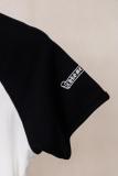 Chrome Hearts CH Heavy Wash 3D Print Short Sleeve T-Shirt (White-Black) 260408