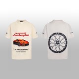 Balenciaga Spring/Summer New Short Sleeve T-Shirt (Beige) 260408