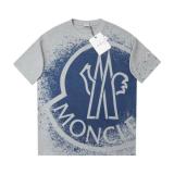Moncler 26SS Early Spring New Graffiti Painted Letter Logo Short Sleeve 260422