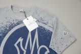 Moncler 26SS Early Spring New Graffiti Painted Letter Logo Short Sleeve 260422