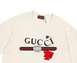 Gucci 2026 New Cartoon Figure Offset Belt Letter Logo Unisex Short Sleeve T-Shirt 260422