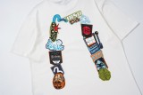 Evisu 2026 New Classic Seagull Big M Print Relaxed Crewneck Short Sleeve T-Shirt 260422