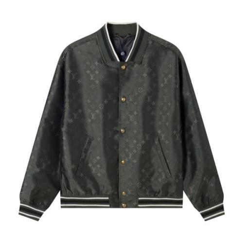 Louis Vuitton 2026 New Gradient Burnout Logo Couple Baseball Jacket 260422