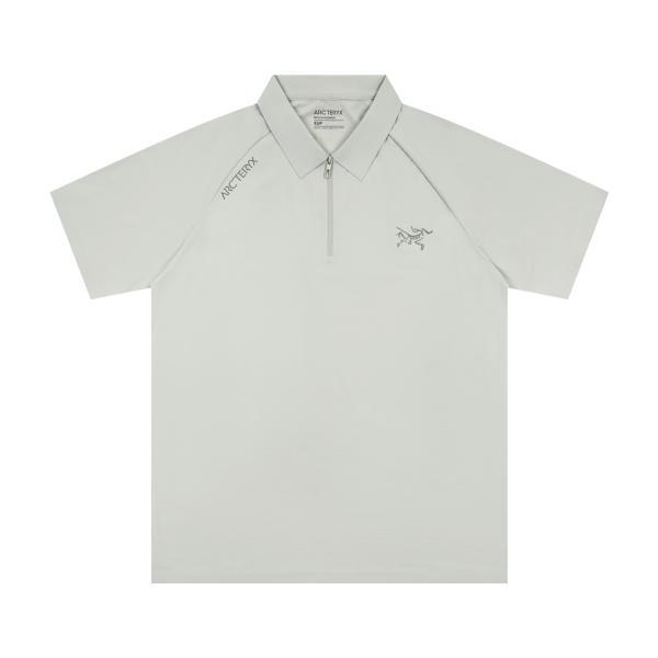 Arc'teryx Ice Silk Quick-Dry Short Sleeve Zip Polo Shirt (Slit Hem) 260429