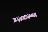 Balenciaga Pink Embroidered Crewneck Short Sleeve 260429