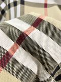 Burberry Classic Color-Block Check Sweater Short T-Shirt 260506