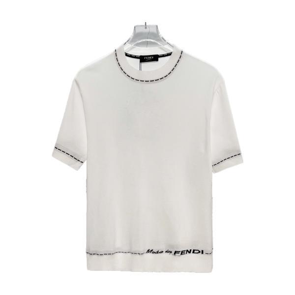 Fendi Double FF Crewneck Knit Short Sleeve 260506