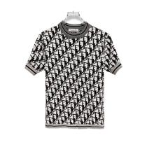Dior Knit Wool Short Sleeve T-Shirt 260506