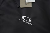 Balenciaga 26SS NBA Collaboration Nylon Water-Resistant Spread Collar Coach Jacket 260512