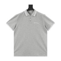 Dior Script Letter Embroidered Short Sleeve Polo 260512