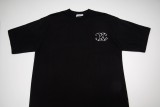 Chanel Flocked Pressed Patch Couple Short Sleeve T-Shirt 260512