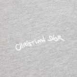 Dior Script Letter Embroidered Short Sleeve Polo 260512