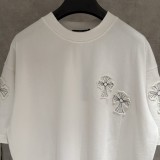 Chrome Hearts New Embroidered Short Sleeve T-Shirt (K200) 260520