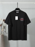 Givenchy 26 New Short Sleeve Embroidered Classic Logo Short Sleeve (Black) 260520