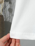 Louis Vuitton 26SS New Arrival Multi-Layer Heavy Craftsmanship Chest Speckled Letter Logo Embroidery Short Sleeve T-Shirt 260520