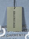 Balenciaga 26SS Early Spring New Letter Logo Print Short Sleeve (Blue) 260520