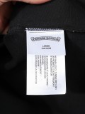 Chrome Hearts New Embroidered Short Sleeve T-Shirt (Black/White) 260520