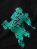 Burberry BBR Spray Painted Warhorse Short Sleeve T-Shirt 260526