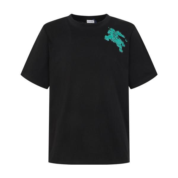 Burberry BBR Spray Painted Warhorse Short Sleeve T-Shirt 260526