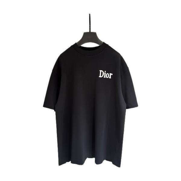 Dior New Patch Embroidered Short Sleeve T-Shirt 260526