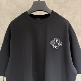 Louis Vuitton New Patch Embroidered Short Sleeve T-Shirt 260526