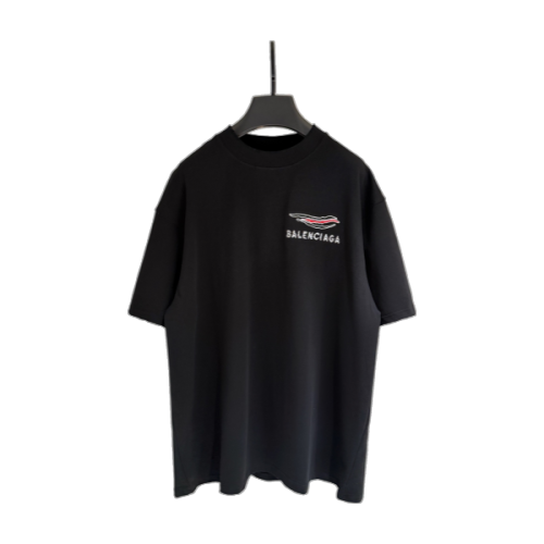 Balenciaga 25SS Embroidered Short Sleeve T-Shirt 260526