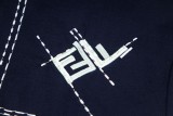 Fendi Early Spring New T-Shirt - Fendi Line Embroidery Structured T-Shirt 260526