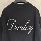 Dior New Patch Embroidered Short Sleeve T-Shirt 260526